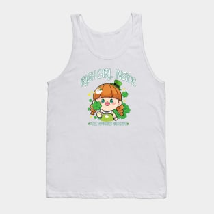 Irish girl inside, full trouble outside Tank Top